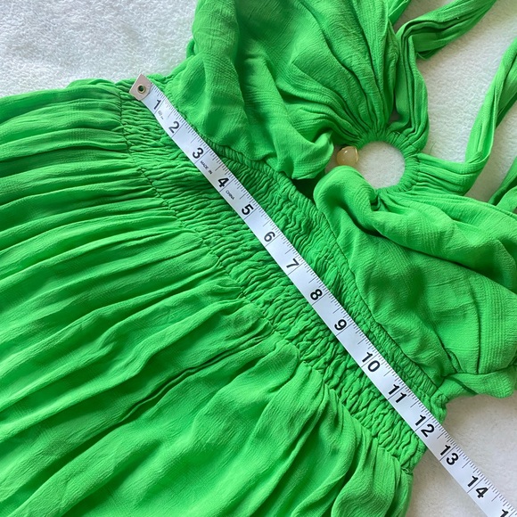 ☘️ Other Girls Hi low Maxi Dress with cut outs and tie straps - Picture 14 of 16